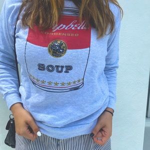 Campbell soup sweater